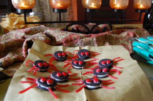 печенье паучки